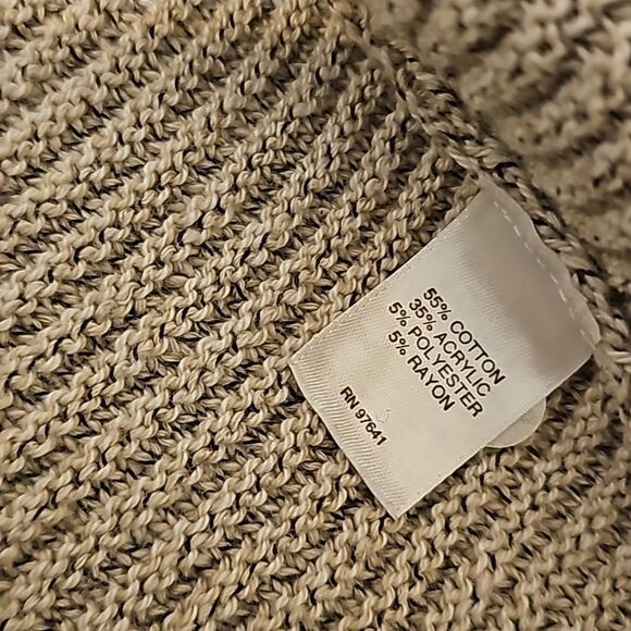 J. Jill cascade cardigan sweater size large - Picture 6 of 7